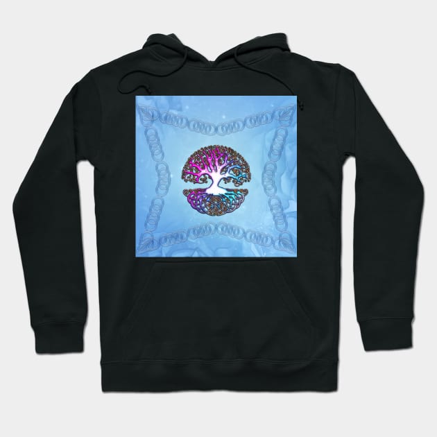 Wonderful celtic tree with celtic knot Hoodie by Nicky2342